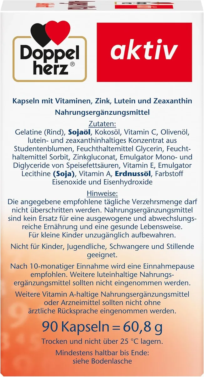 Augen Vital Kapseln (30 Kapseln) – Bild 4