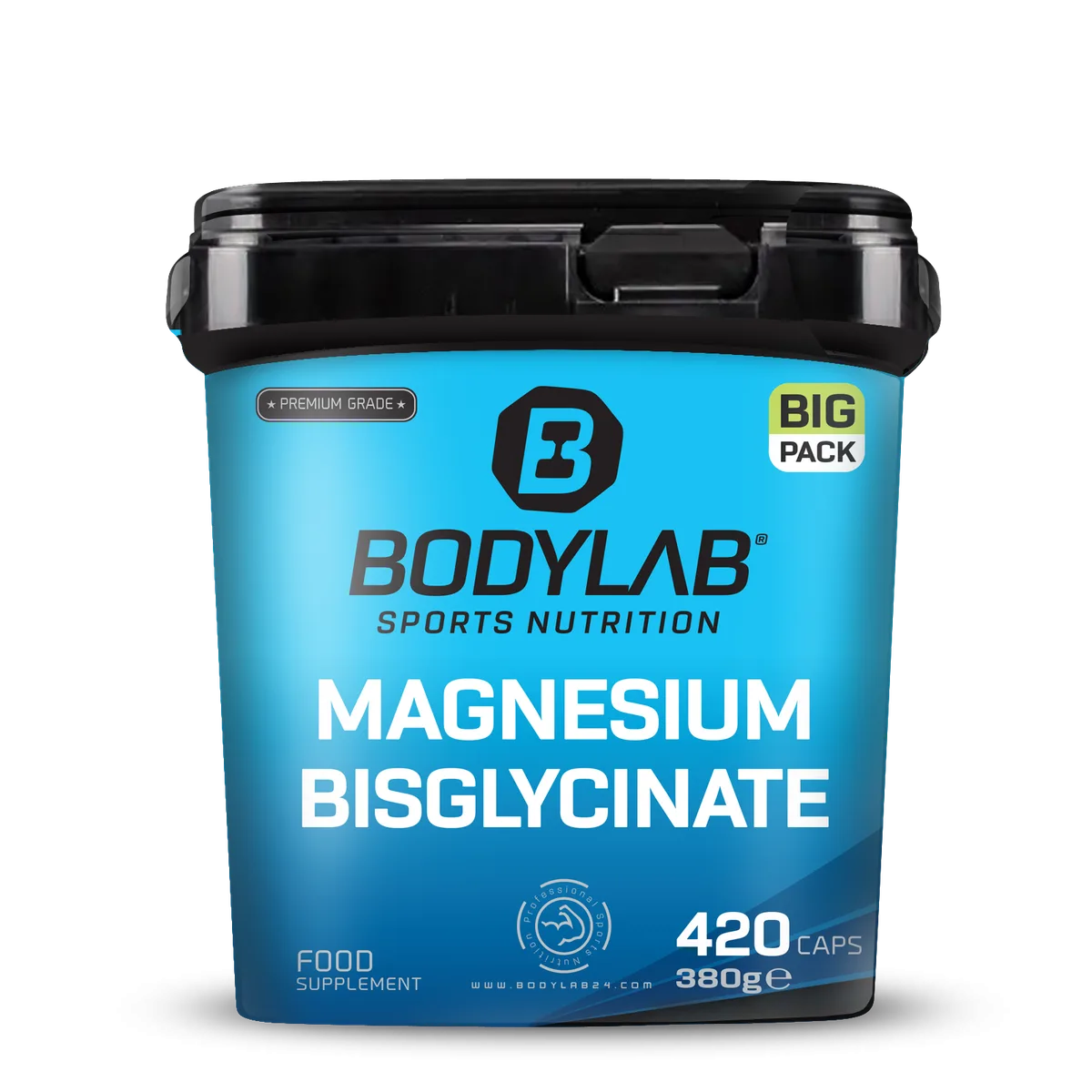 BIG PACK Magnesium Bisglycinate (420 Kapseln)