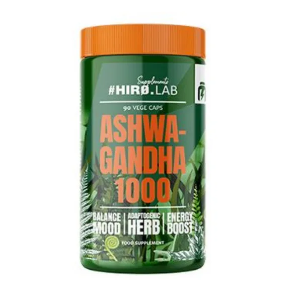 Hiro Lab Ashwagandha 1000, 90 Vcaps.