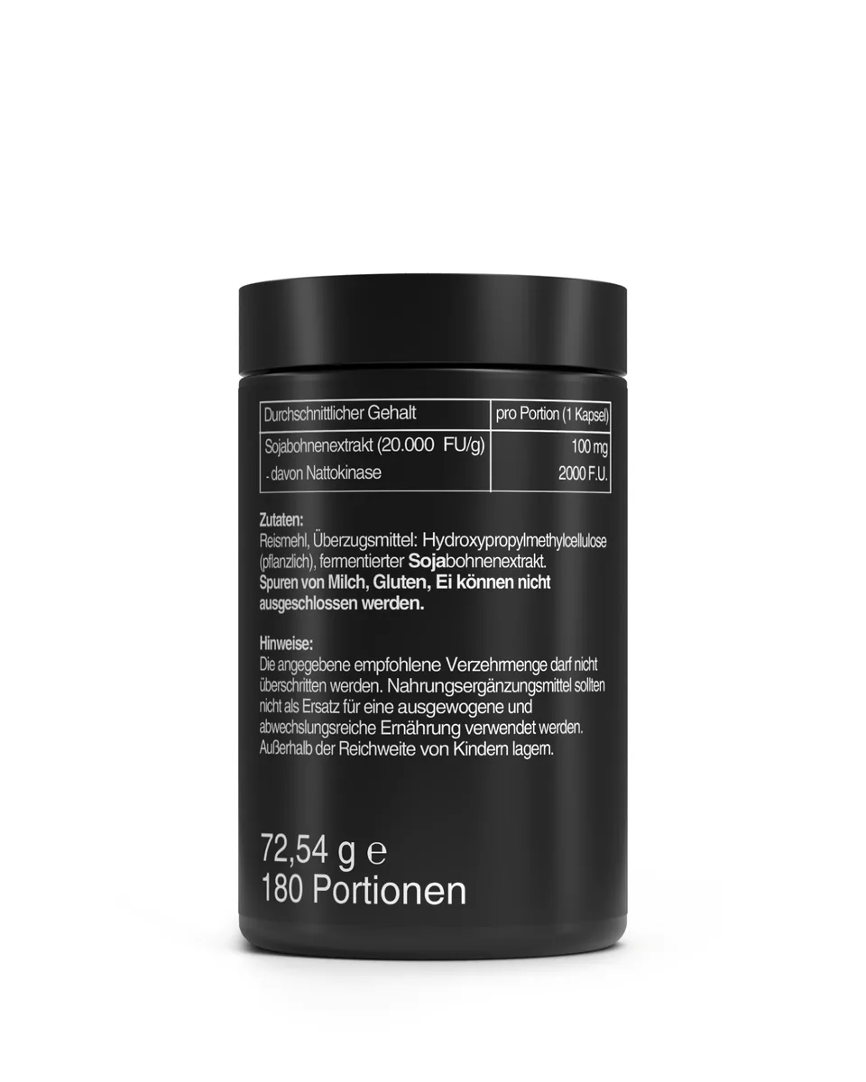 NATTOKINASE - 180 Kapseln – Bild 3