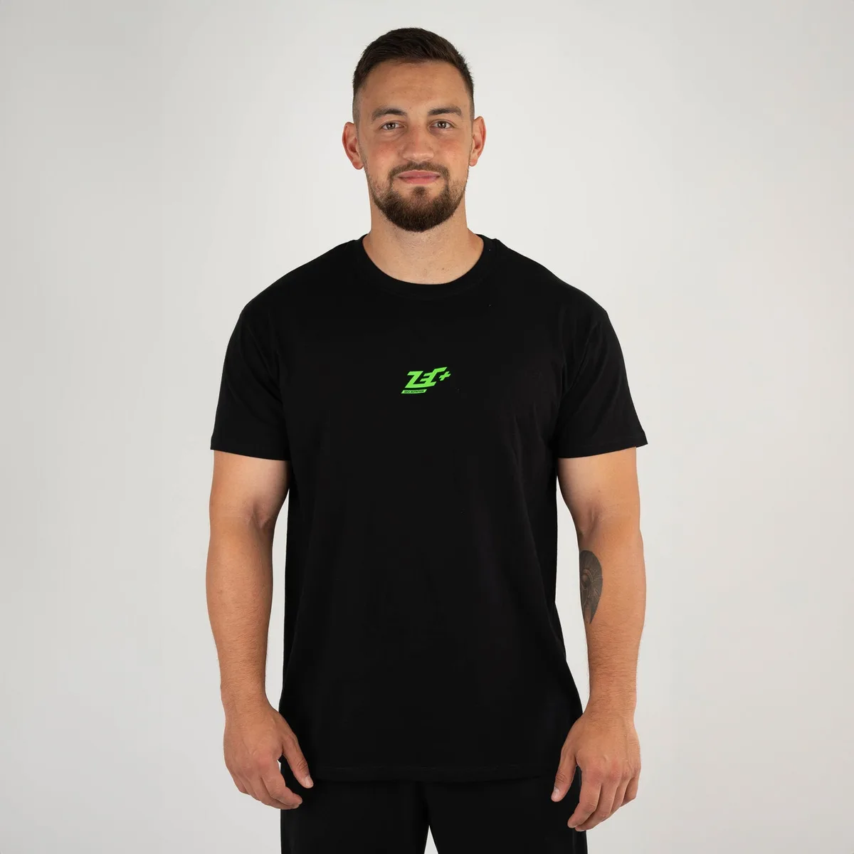 ZEC+ BASIC CLASSIC T-SHIRT Schwarz / 2XL