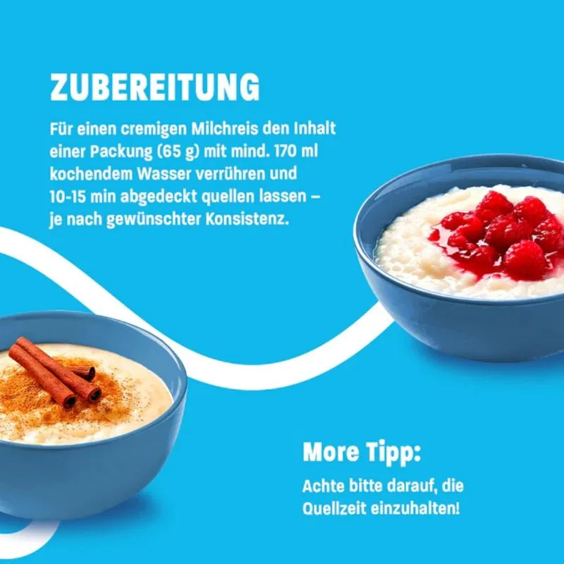 More Nutrition Protein Milchreis - 50g 50g Beutel – Bild 5