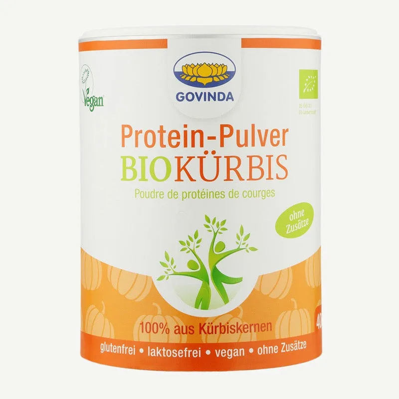 Govinda Bio Proteinpulver Biokürbis Basic / 2 x 400 g – Bild 2