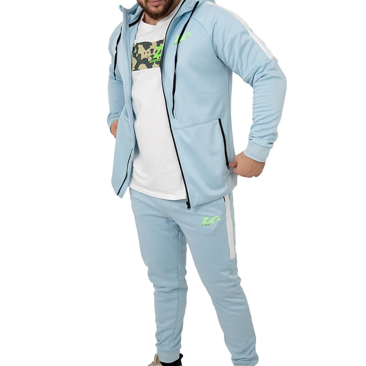 ZEC+ PASSION TRACKSUIT BLAU 5XL / M – Bild 4