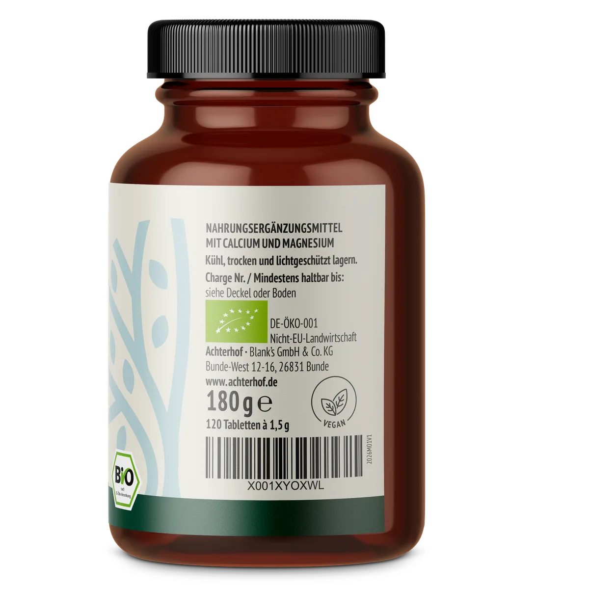 Calcium Magnesium Komplex (120 Tabletten) – Bild 3