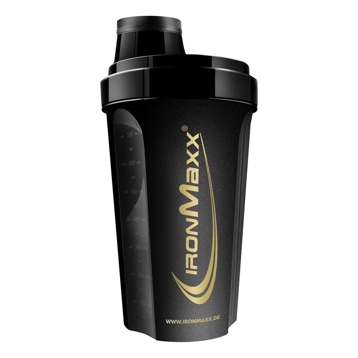 Shaker (700ml) - Black Gold