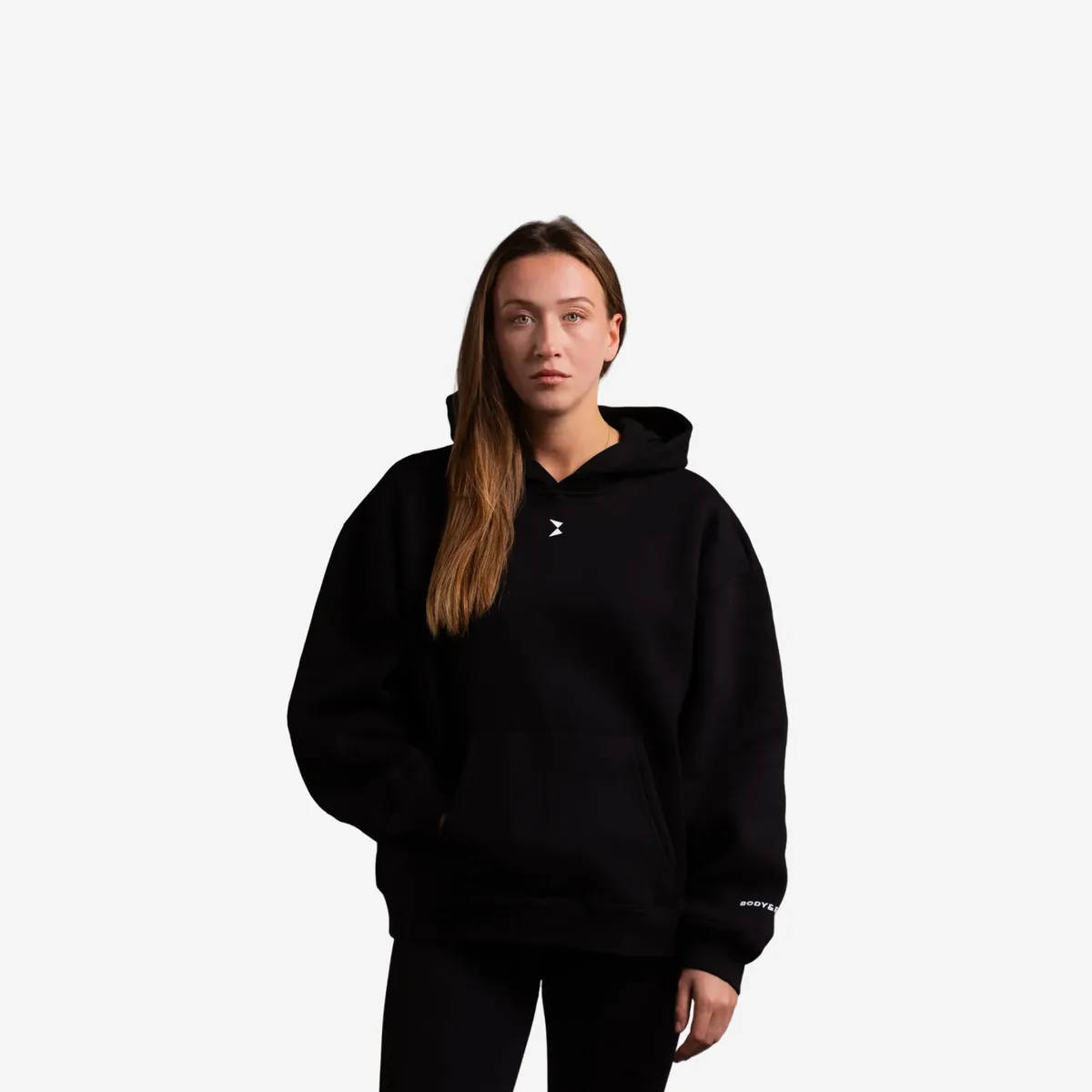Women's Oversized Hoodie Zwart / M – Bild 6