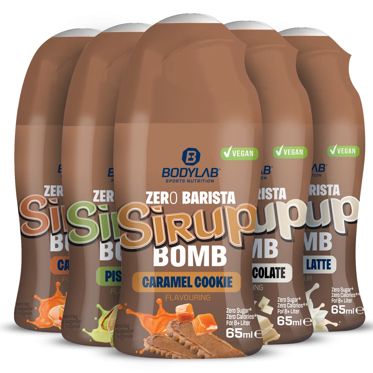 ZERO Barista Sirup Bomb Box (5x65g) – Bild 2
