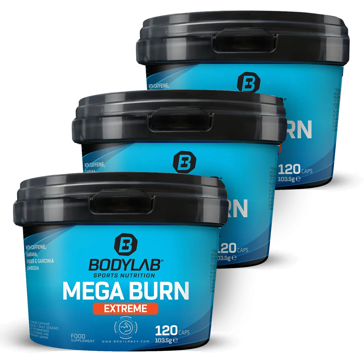 3 x Mega Burn Extreme (je 120 Kapseln)