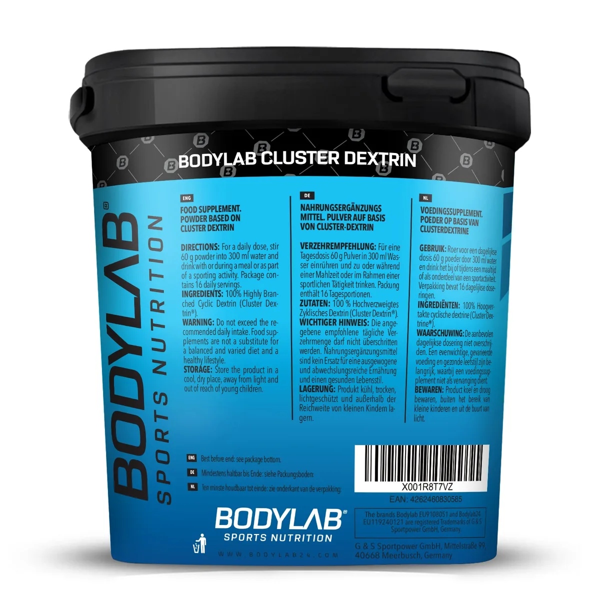 Cluster Dextrin - 100% highly branched cyclic Dextrin (1000g) – Bild 3
