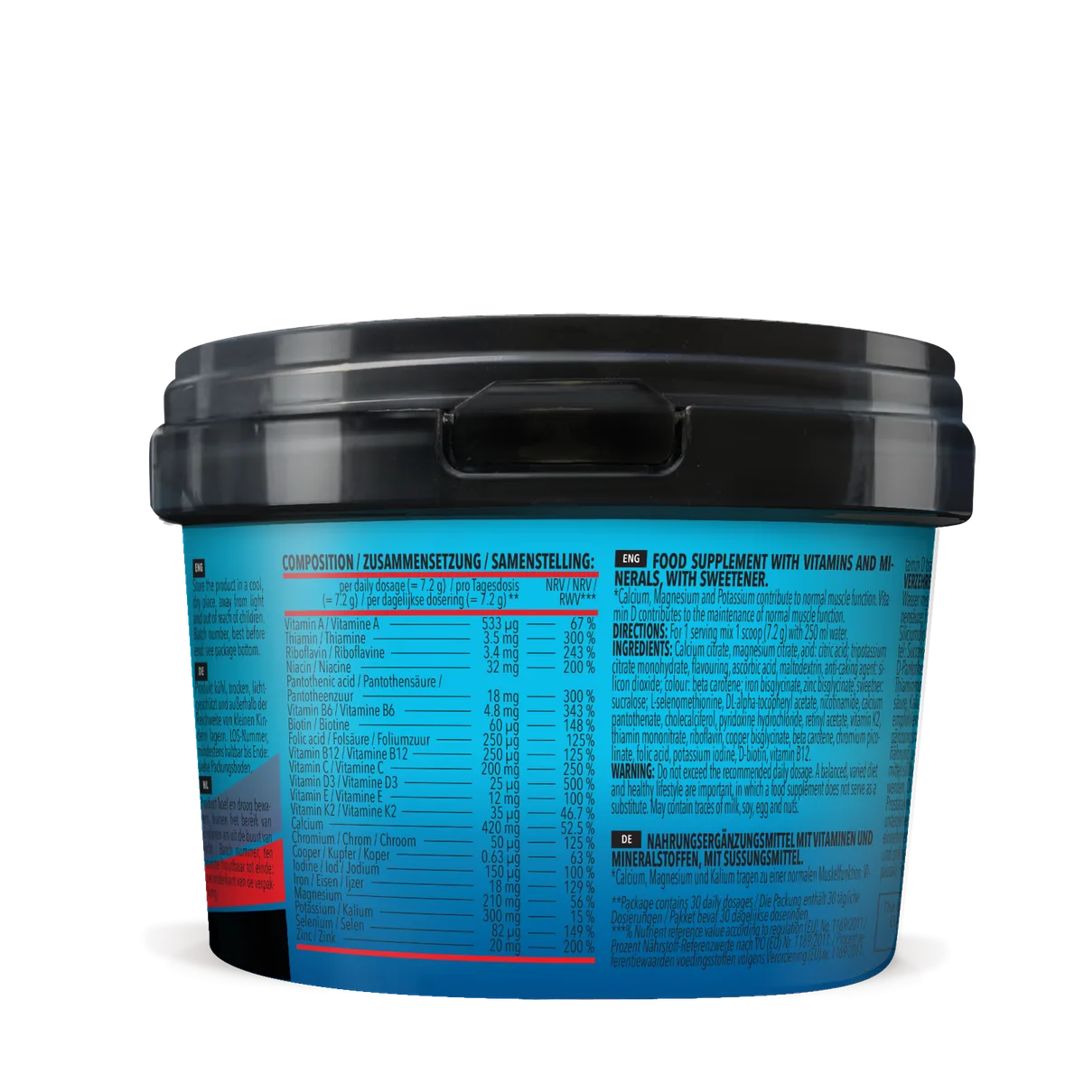 Bodybuilder Stack Powder (216g) Orange – Bild 3