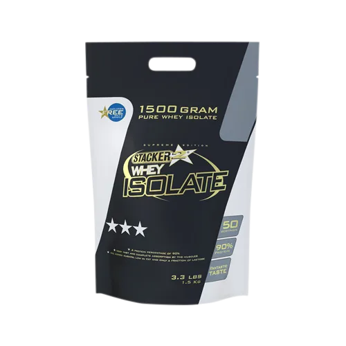 Whey Isolate - Stacker 2 Chocolate / 1500.0 – Bild 2