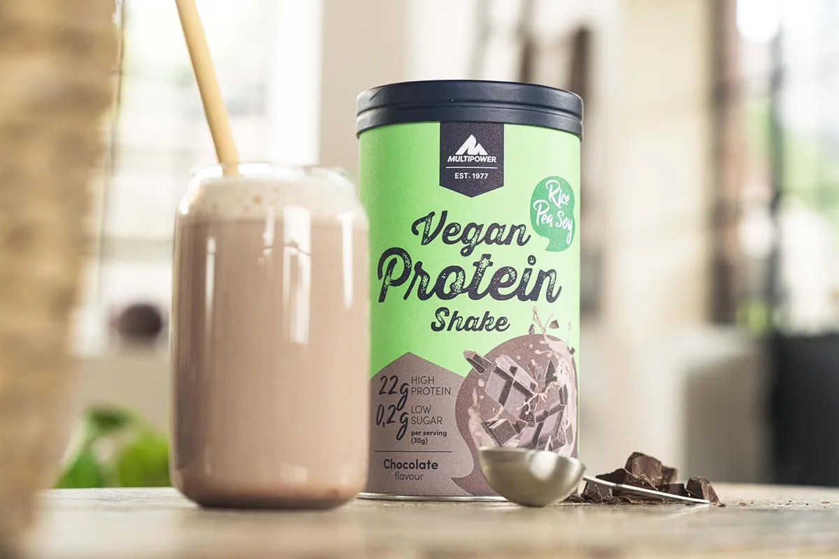 Vegan Protein Shake (420g) Vanilla – Bild 6