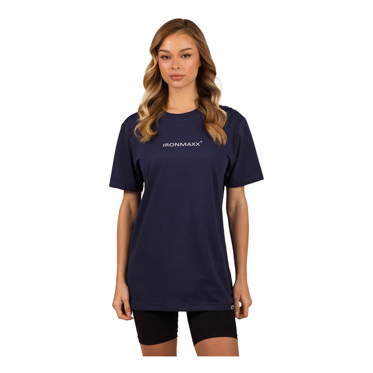 T-Shirt Damen Dunkelblau - Damen L
