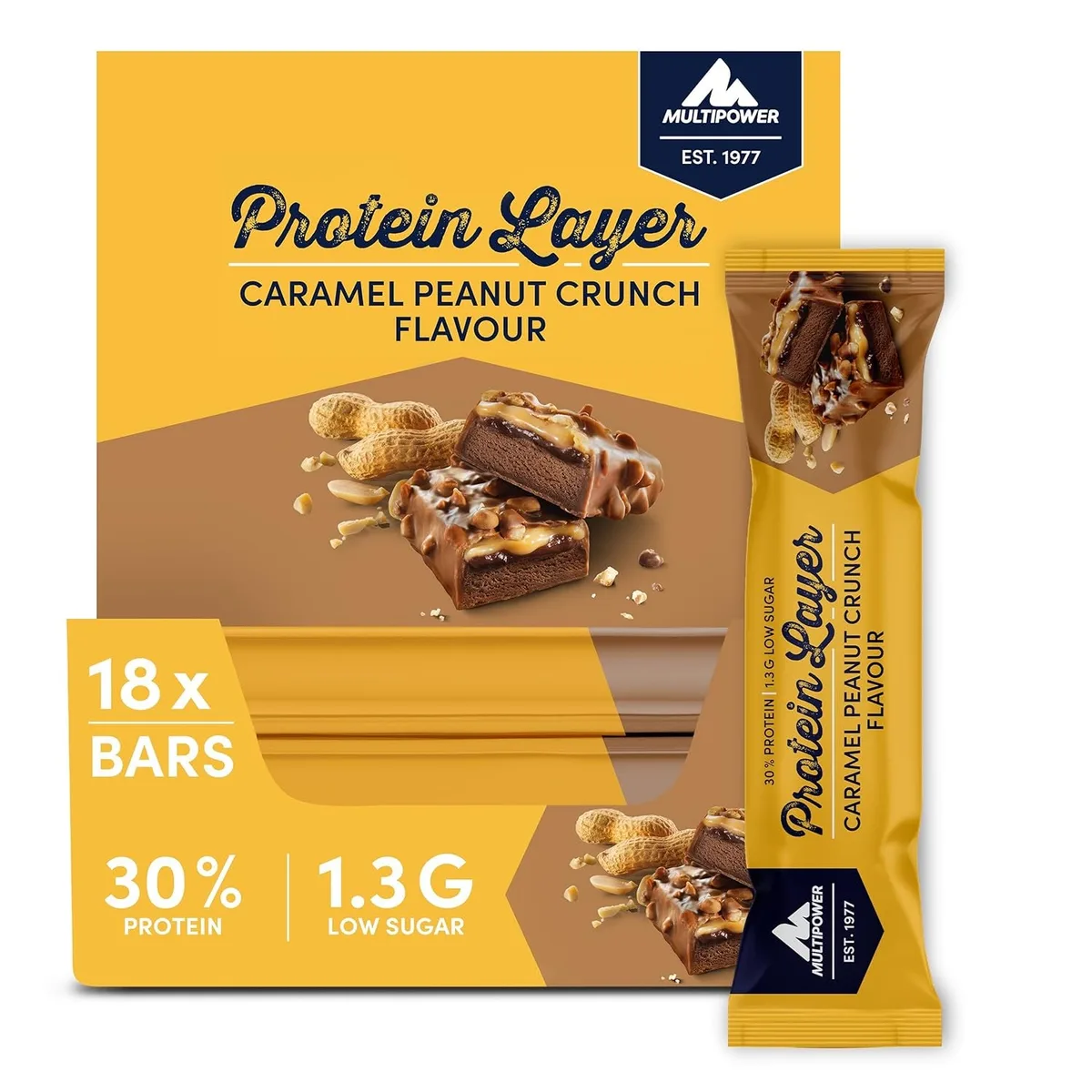 Protein Layer (18x50g) White Chocolate Pistachio