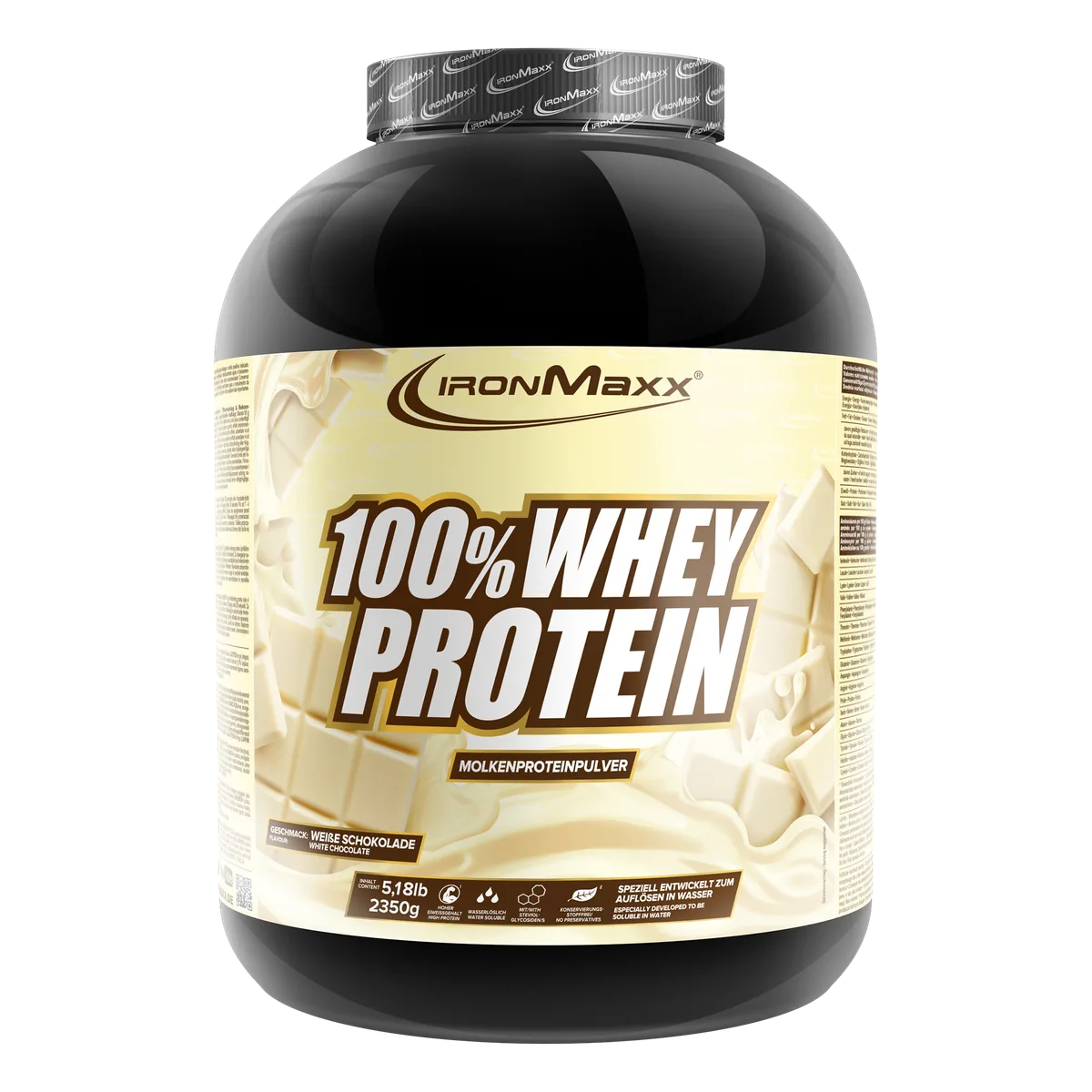 100% Whey Protein (2350g) - Weiße Schokolade