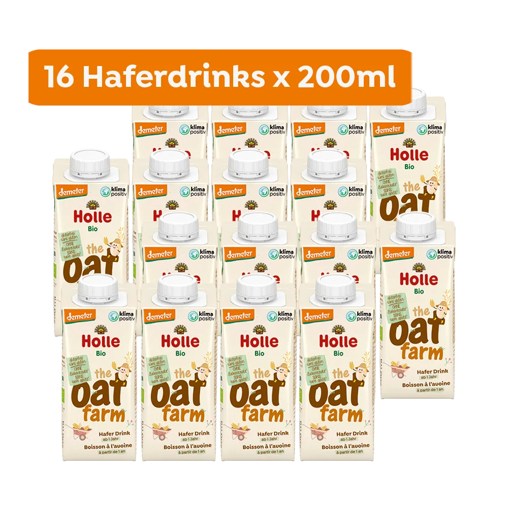 Haferdrink Demeter - ab 1 Jahr (16x200ml)