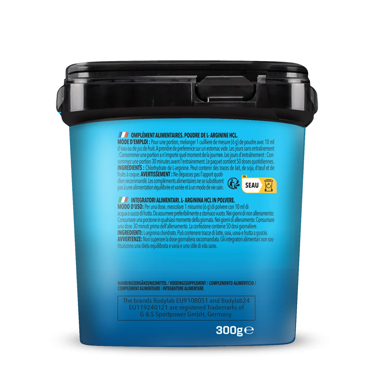 Arginine HCl Powder (300g) – Bild 4