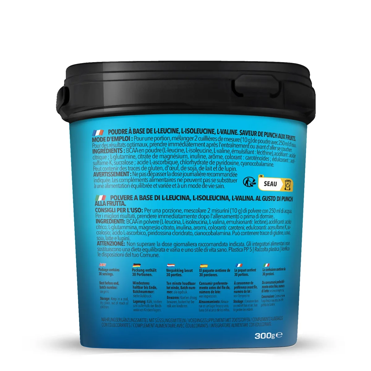BCAA Drink Powder Matrix Formula (300g) Wassermelone – Bild 8