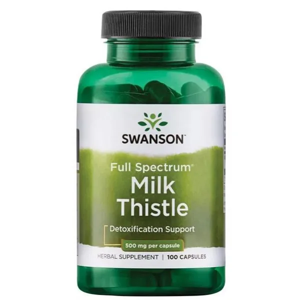 Swanson Full Spectrum Milk Thistle, 100 Kaps.