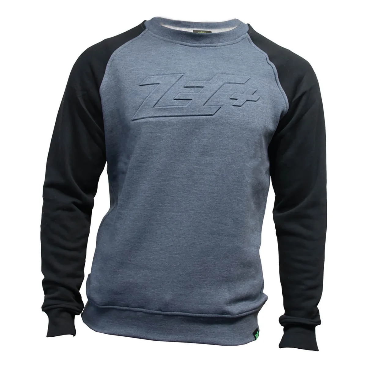 ZEC+ HILL PRINT SWEATER M / Rot/Blau – Bild 3
