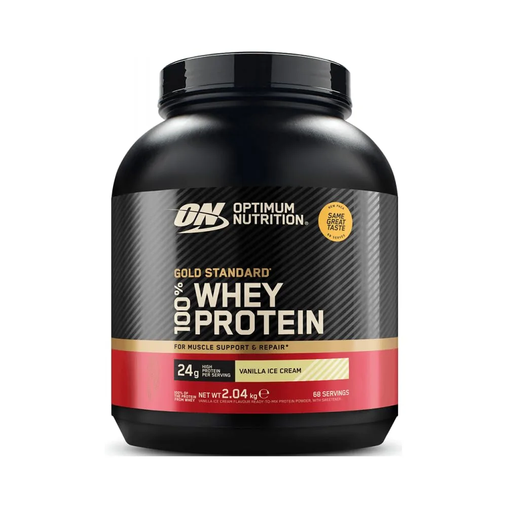 Optimum Nutrition 100% Whey Gold Standard (2000g) Vanilla Ice Cream - Eiweiße - Molkenprotein-Mischung