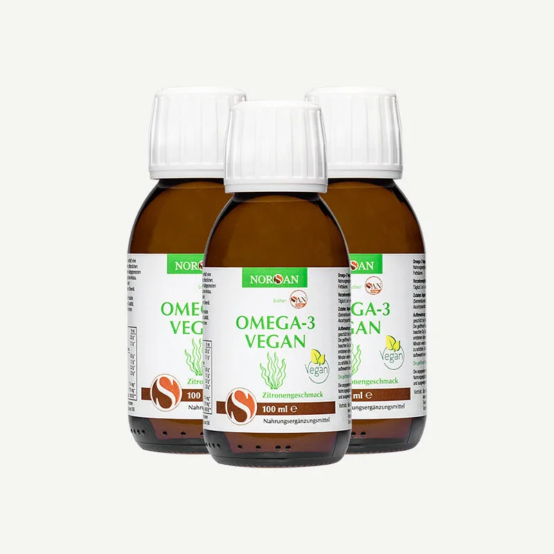 Norsan Omega-3 Vegan Öl Zitrone / 100 ml – Bild 2