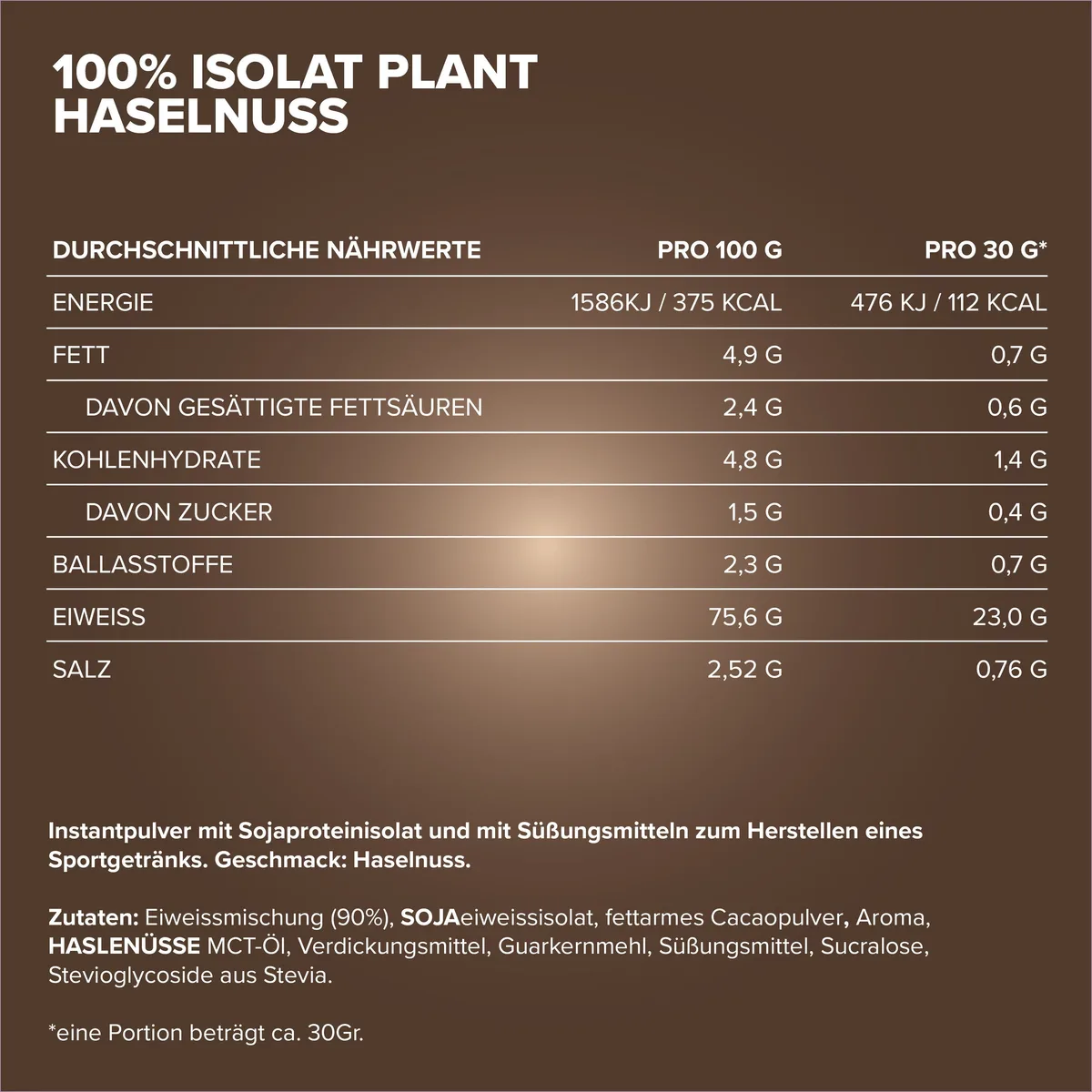 Haselnut Protein Plant – Bild 5