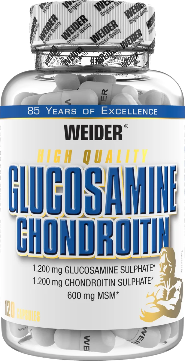 Glucosamine + Chondroitin Plus MSM (120 Kapseln)