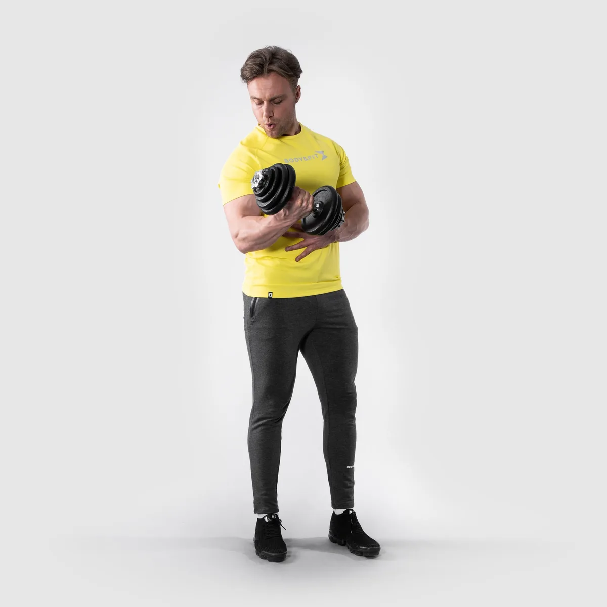Hero motion T-shirt Geel / XL – Bild 4