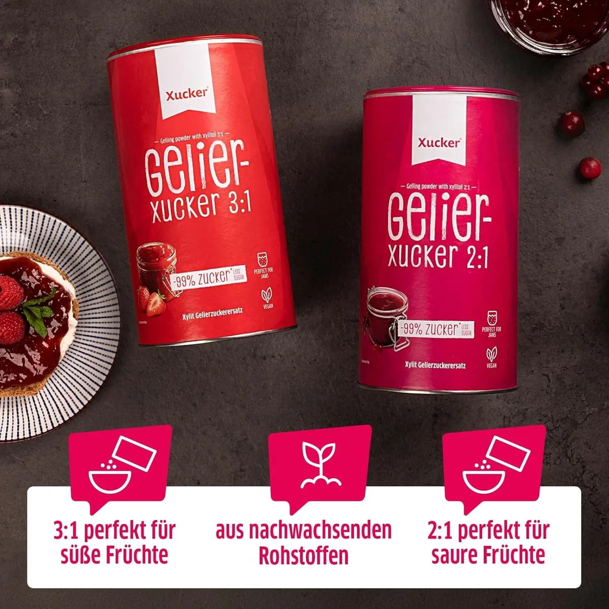 3:1 Gelier-Xucker aus Xylit (4000g) – Bild 8