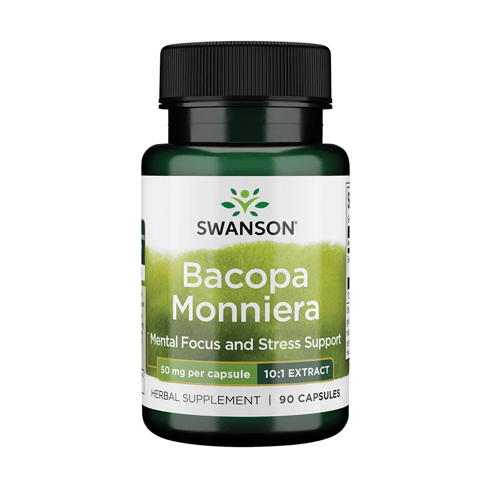 Full Spectrum Bacopa Monniera 50 mg 90