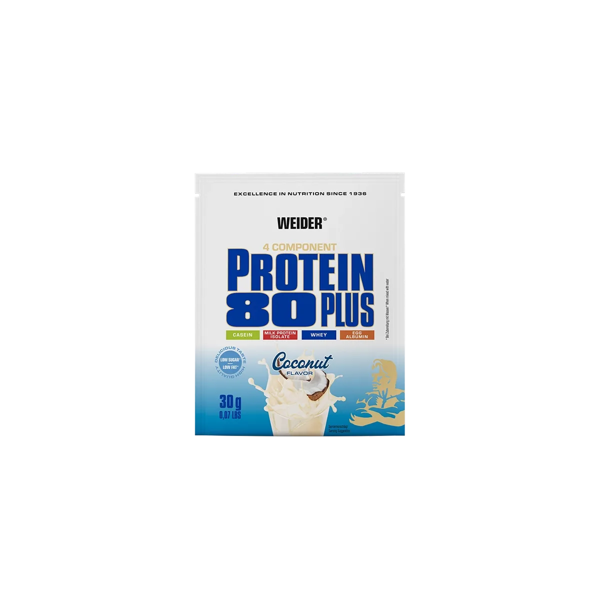 Protein 80 Plus Probierbeutel Vanille / Probierbeutel – Bild 8