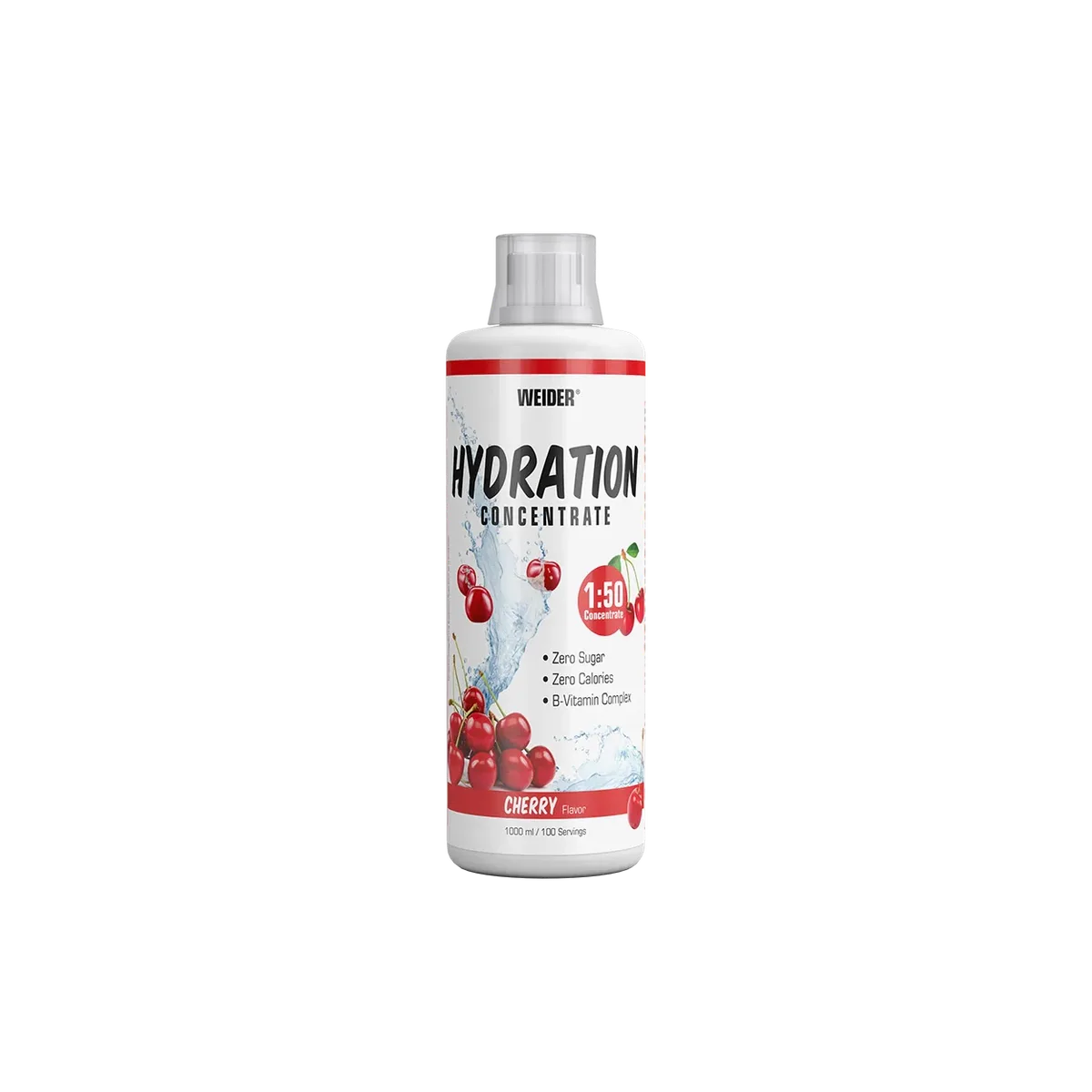 Hydration Concentrate 1L Flasche Kirsche – Bild 4