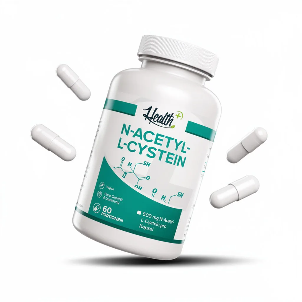 HEALTH+ N-ACETYL-L-CYSTEIN, 120 Kapseln – Bild 2