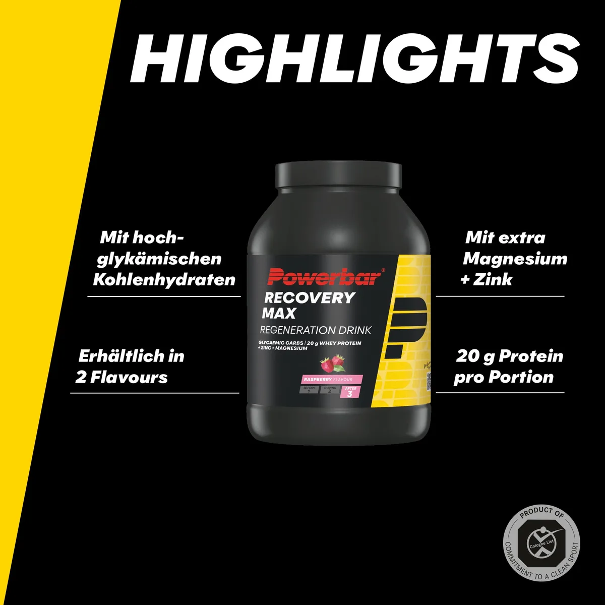 Recovery Max (1144g) Chocolate – Bild 5