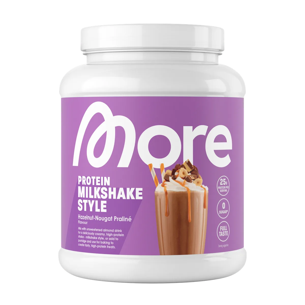 More Protein Milkshake Style Strawberry / 600g – Bild 2