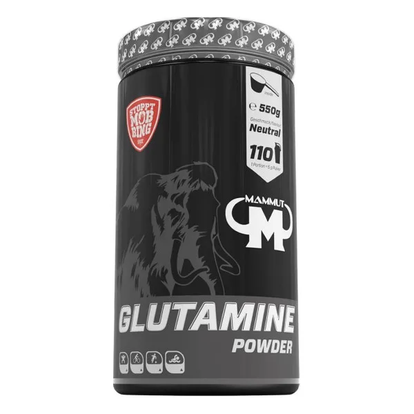 Mammut Nutrition Glutamine Powder, 550g (MHD: 08/24)