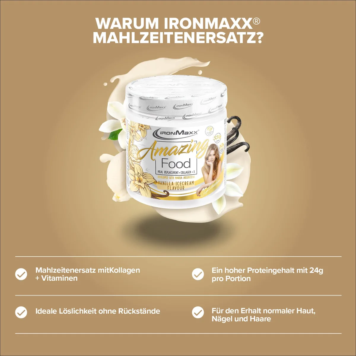 Amazing Food (330g) - Vanilla Ice Cream – Bild 8
