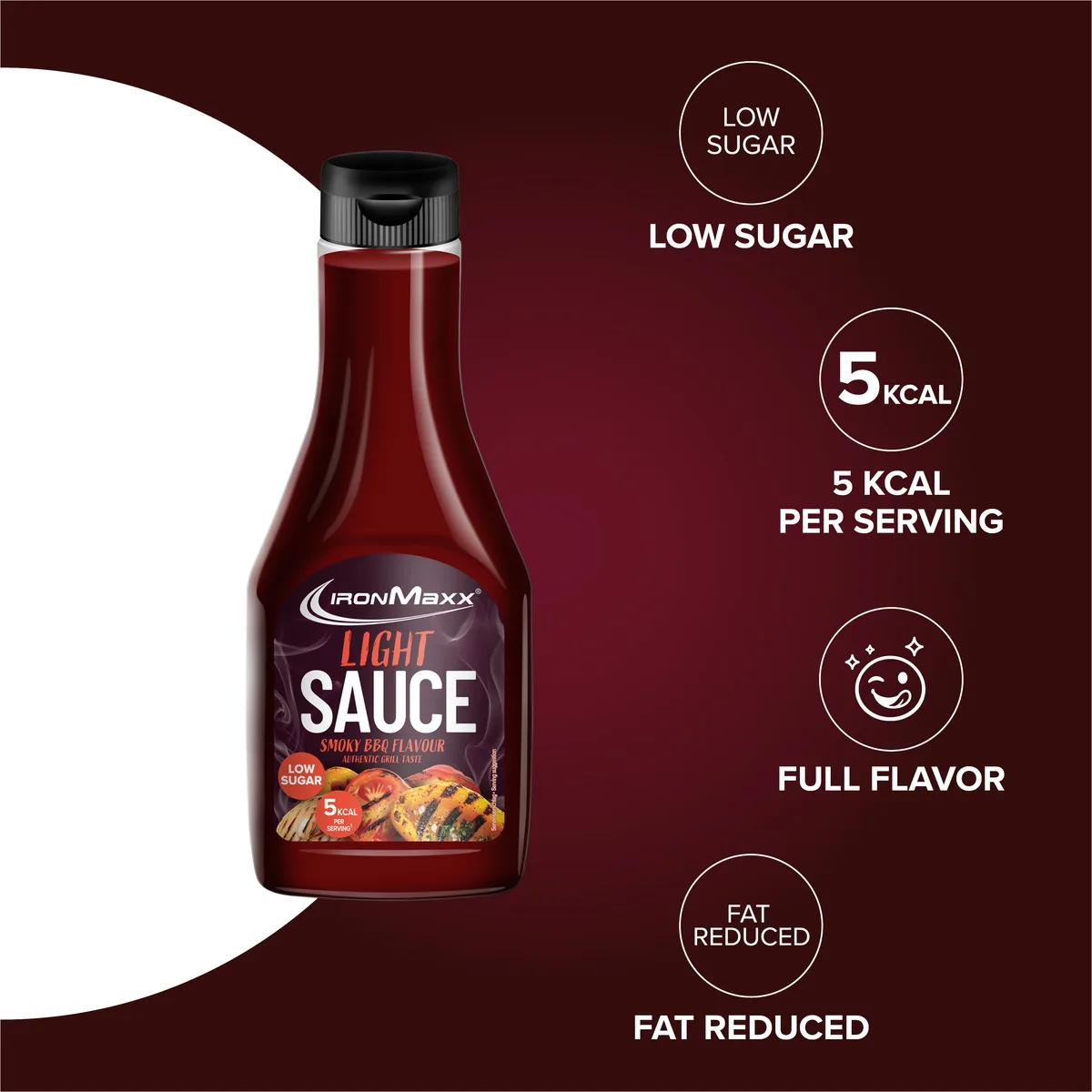 Light Sauce (285ml) - Smoky BBQ – Bild 7