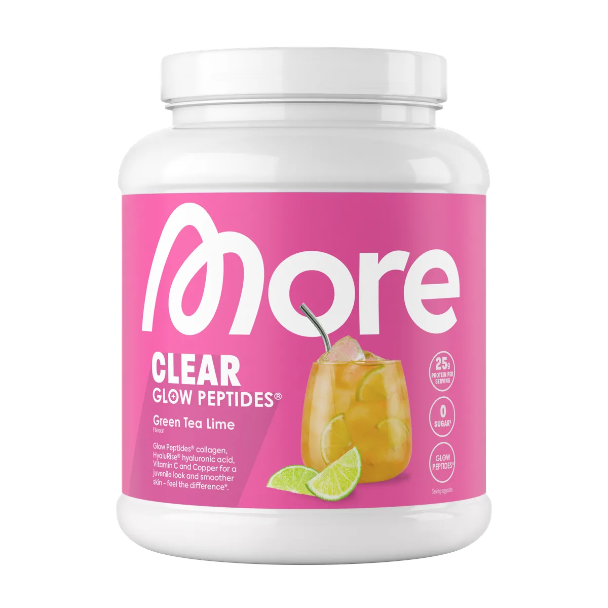 More Clear Glow Peptides Cherry White Tea / 600g – Bild 4
