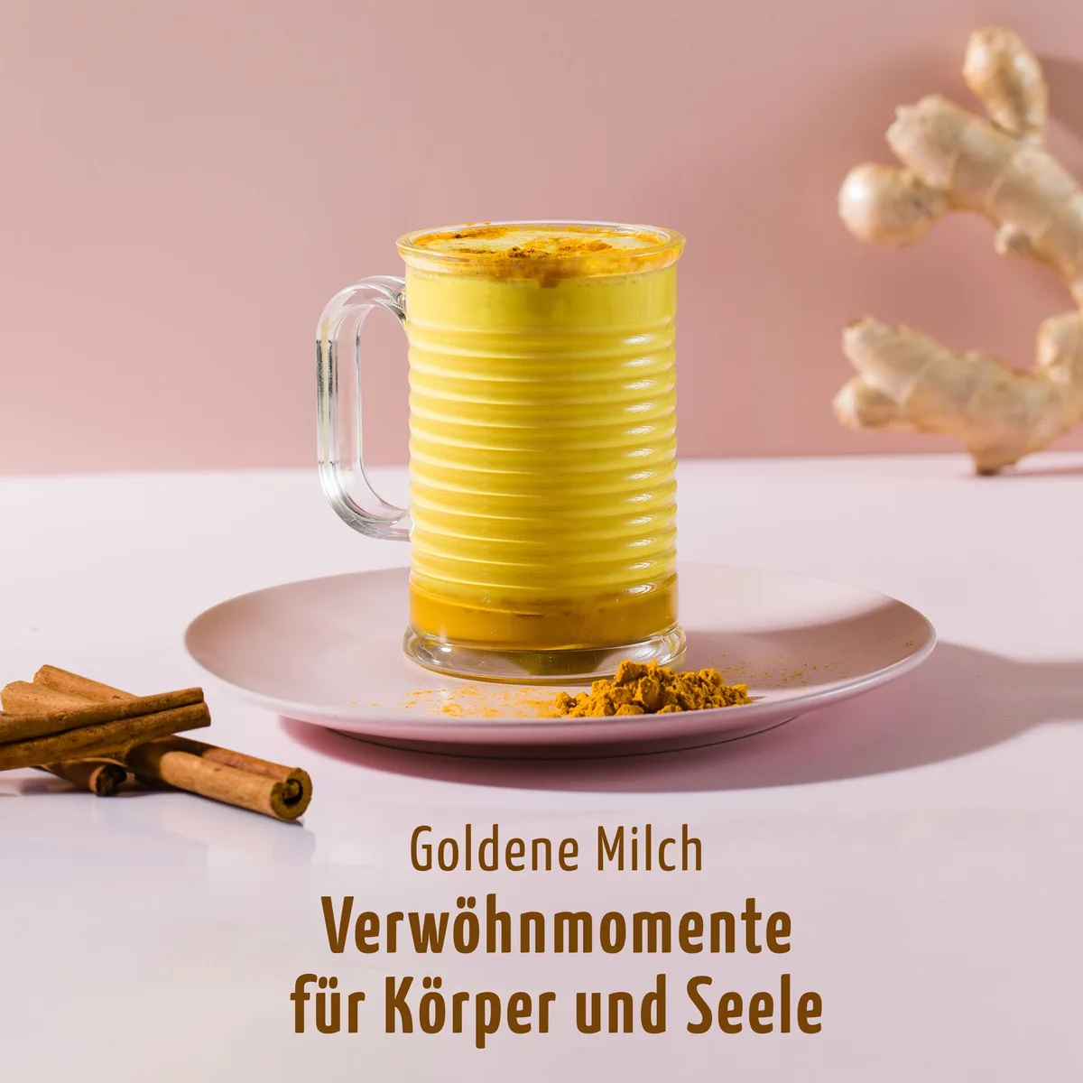 Goldene Milch Gewürzmischung Bio (1000g) – Bild 3