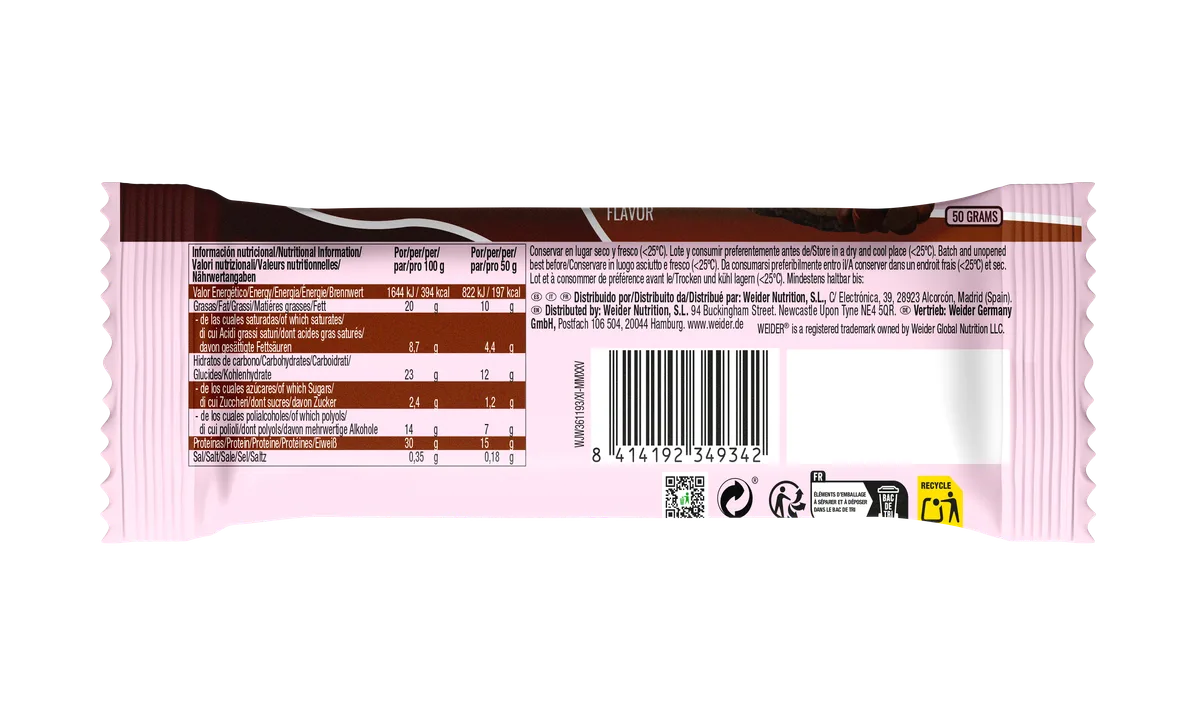 Betty's Collagen Protein Bar Chocolate Raspberry – Bild 7