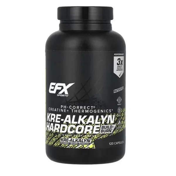 EFX Kre-Alkalyn Hardcore, 120 Kaps.