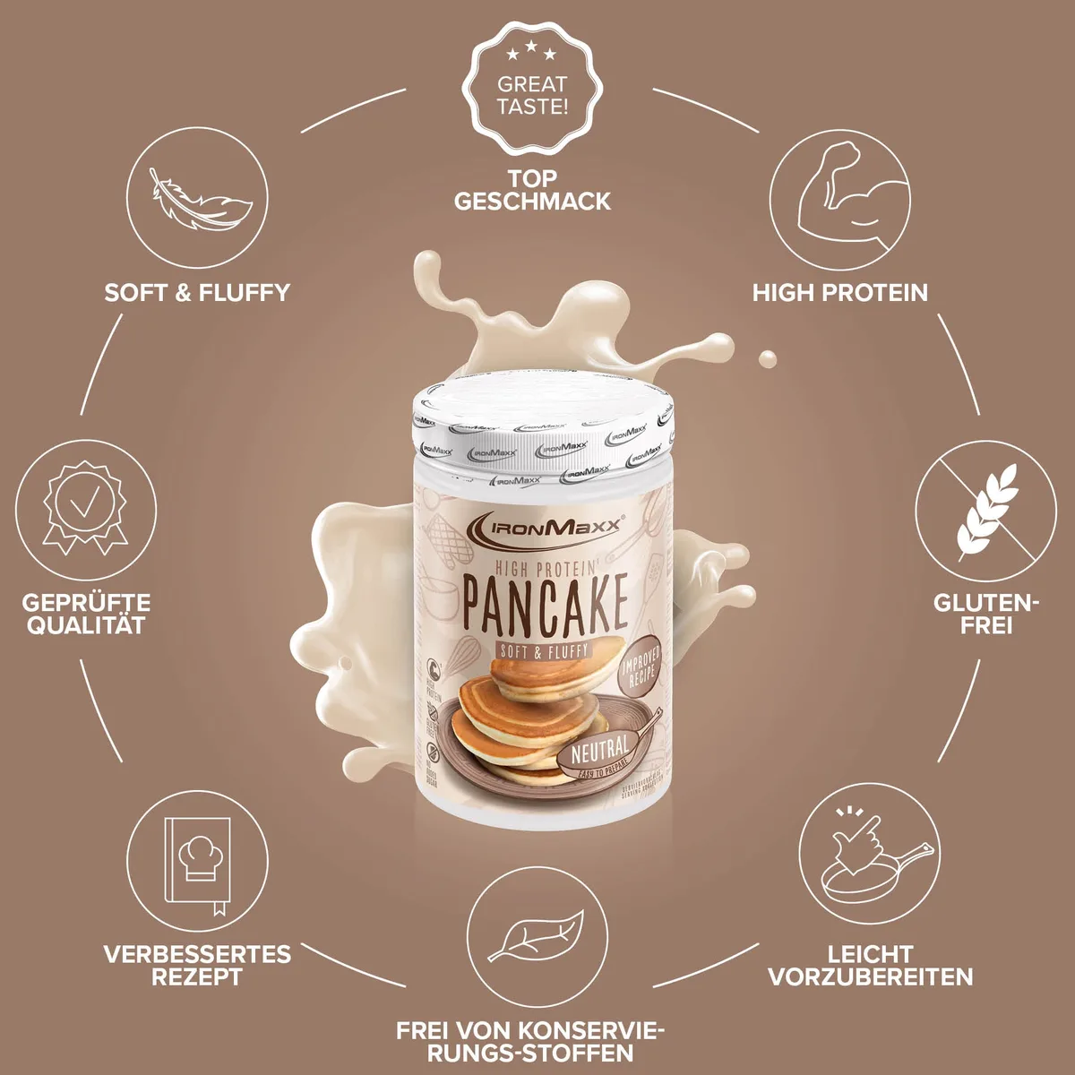 High Protein Pancake (450g) - Neutral – Bild 4