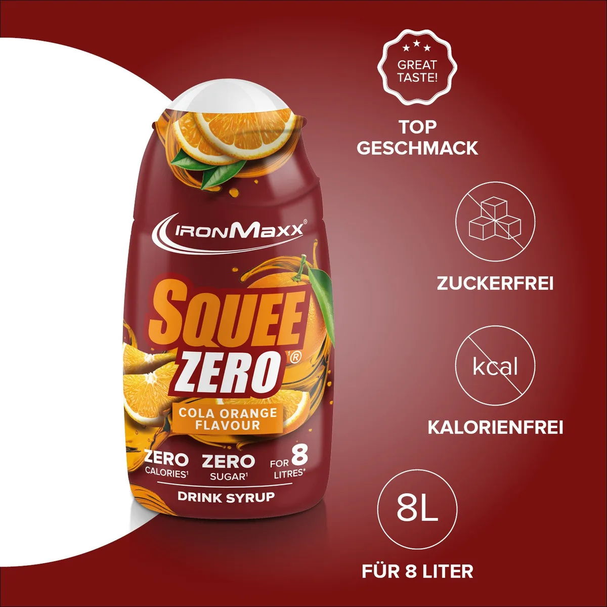 SqueeZero (65ml) - Cola Orange – Bild 2