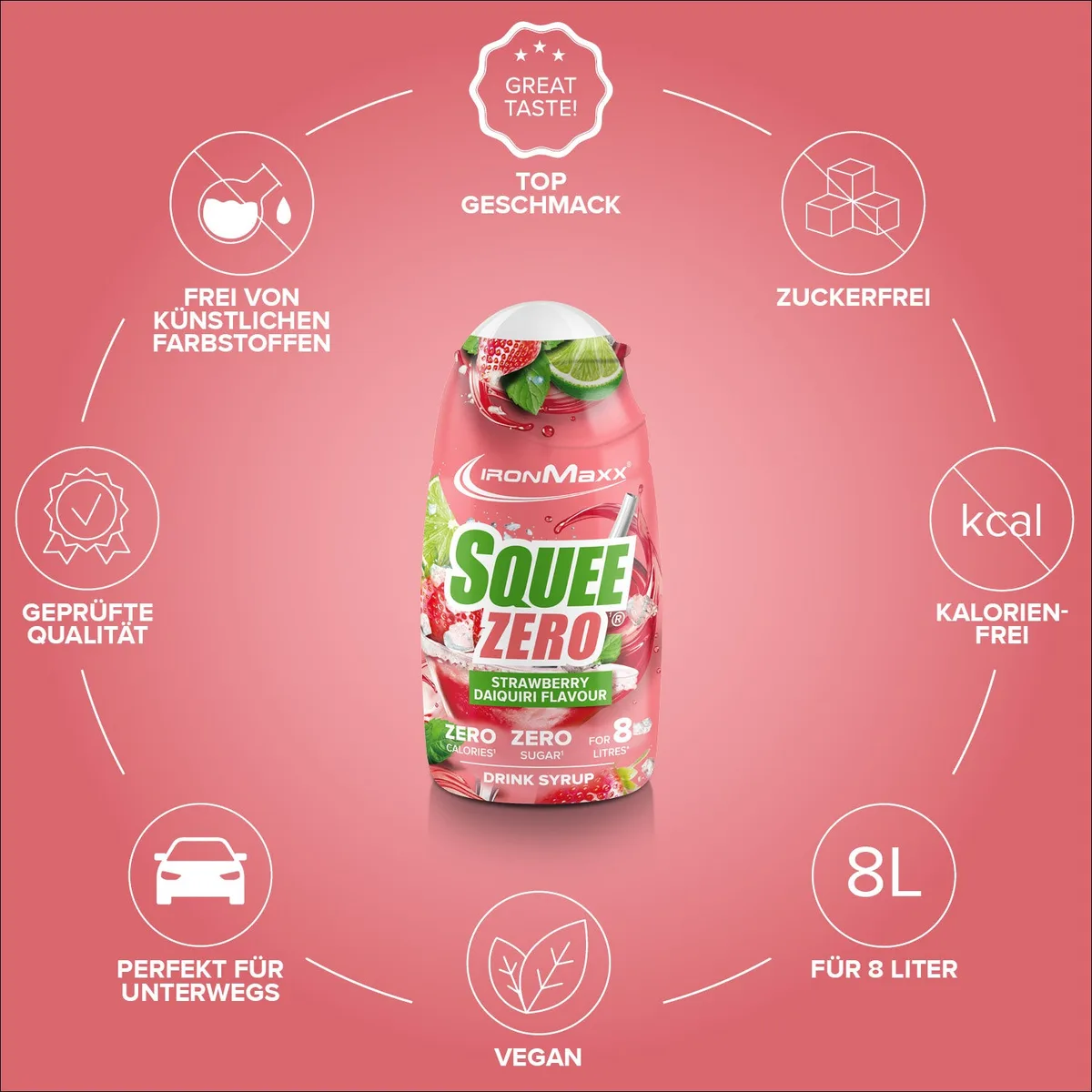 SqueeZero (65ml) - Strawberry Daiquiri – Bild 5