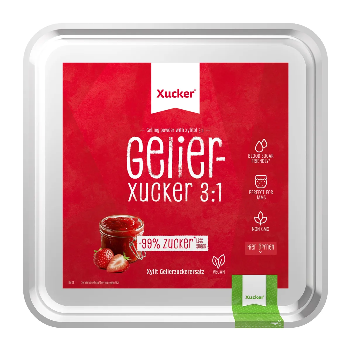 3:1 Gelier-Xucker aus Xylit (4000g) – Bild 2