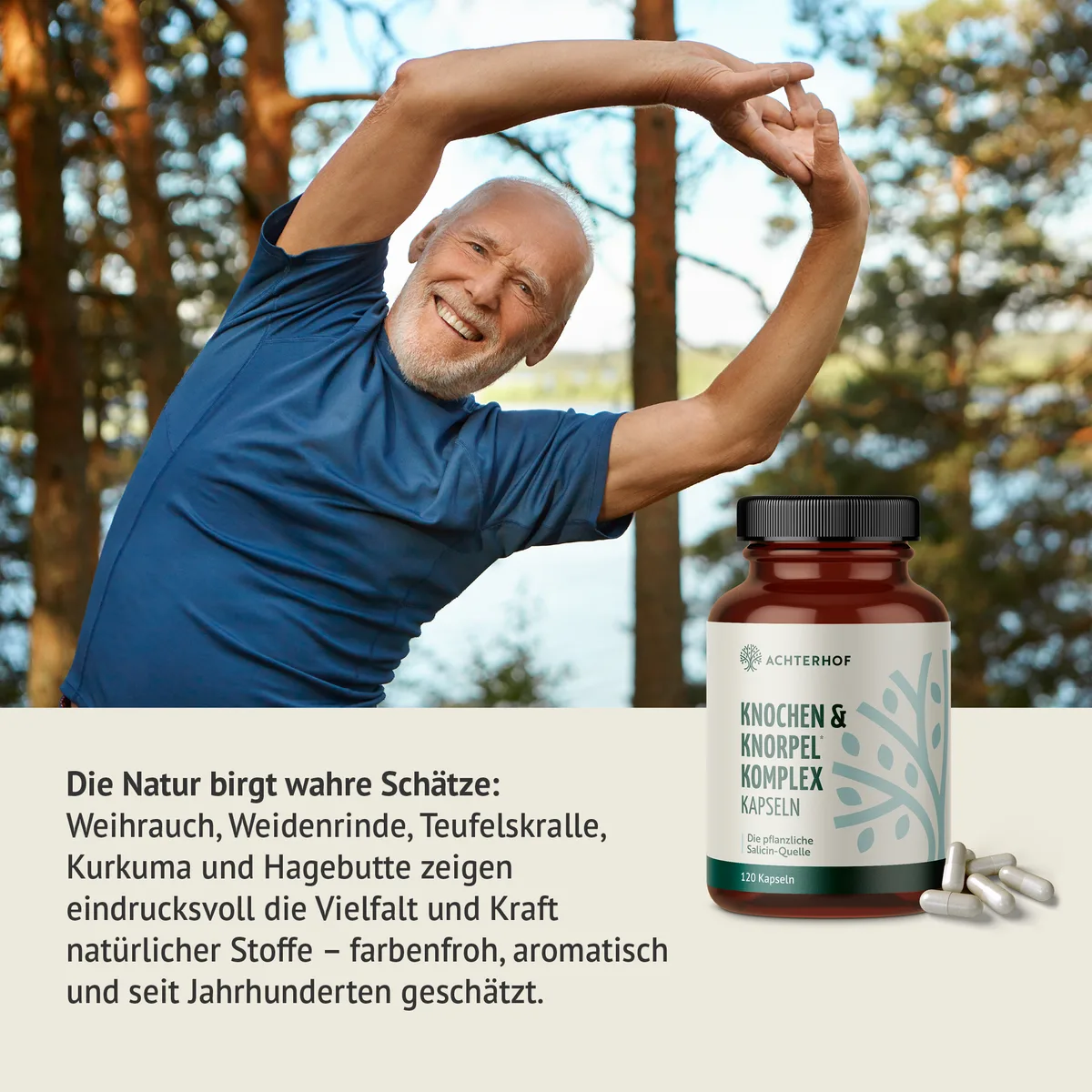 Knochen & Knorpel Komplex (120 Kapseln) – Bild 3