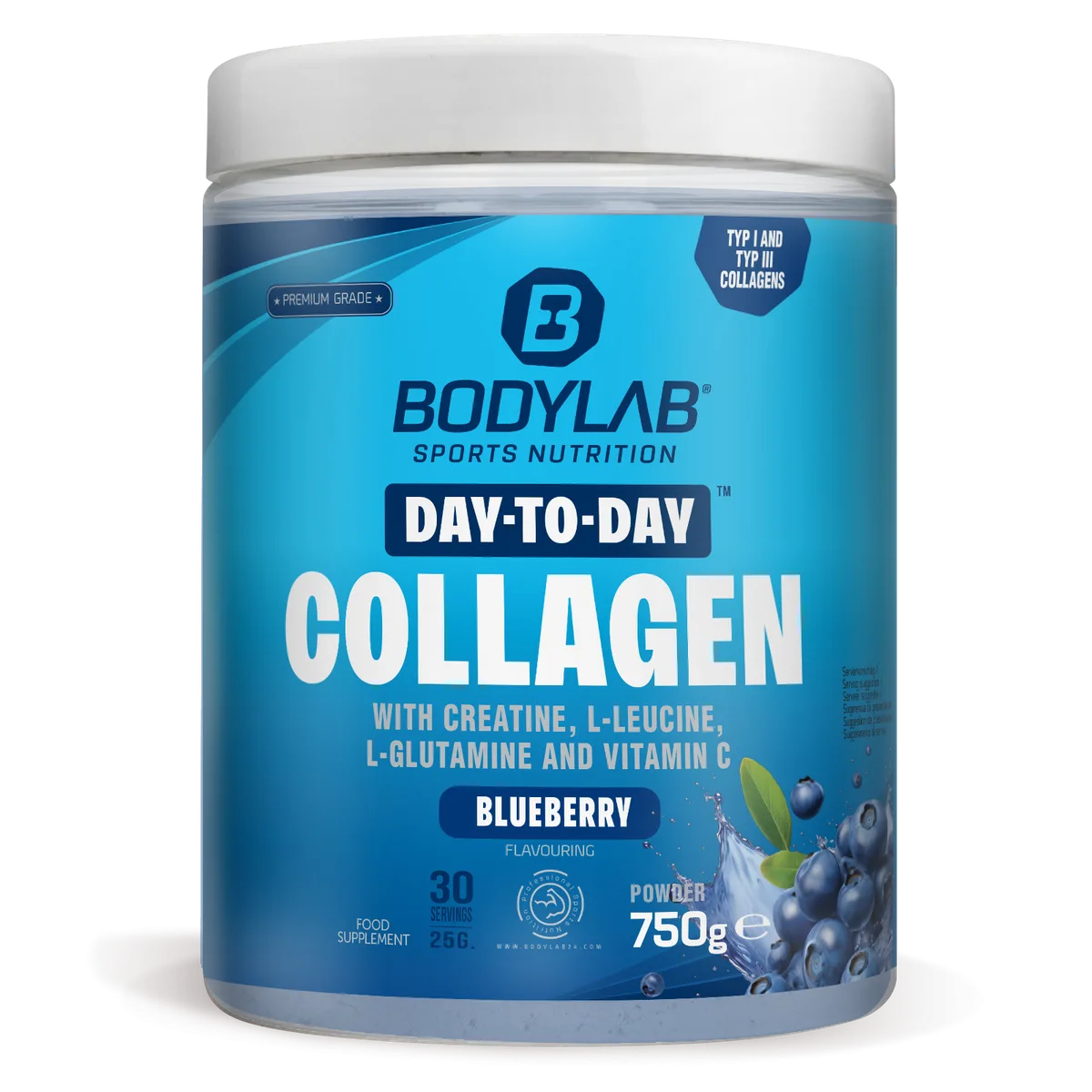 Day to Day Collagen (750g) Raspberry – Bild 4